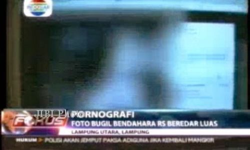 FOTO SYUR LAMPUNG : Potret Bugil Bendaharawan RS Tersebar