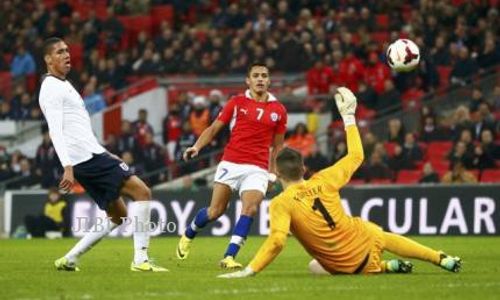 INGGRIS VS CHILE FRIENDLY GAME : Three Lions Takluk 2-0 di Kandang Sendiri