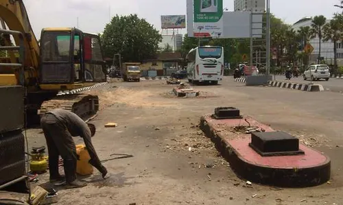 SPBU PURWOSARI DIBONGKAR : 15 Eks Pekerja Tuntut Pesangon ke Puskopad Semarang