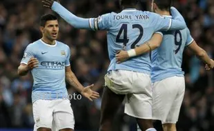 MANCGESTER CITY VS TOTTENHAM HOTSPURS 6-0 :  City Pesta Gol di Etihad Stadium