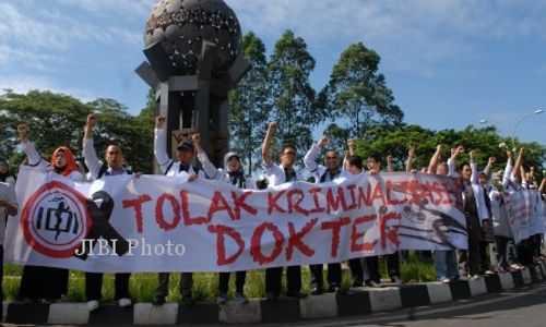 KASUS DR AYU : Pascademo Dokter, RSUD Karanganyar Kembali Normal