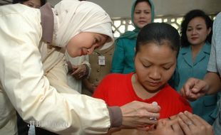 PEKAN IMUNISASI NASIONAL : 12.700 Anak Balita Madiun Jadi Sasaran PIN Polio