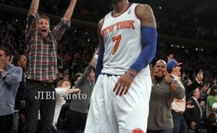 NBA 2013-2014 : Cetak Poin Tertinggi, Melo Gagal Selamatkan Knicks