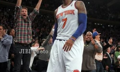 NBA 2013-2014 : Cetak Poin Tertinggi, Melo Gagal Selamatkan Knicks