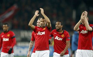 MANCHESTER UNITED VS LEVERKUSEN, 5-0 : Setan Merah ke Babak 16 Besar