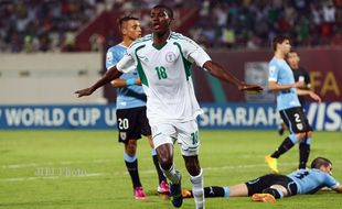 WORLD CUP U-17 : Kalahkan Uruguay 0-2, Nigeria Tantang Swedia di Semifinal