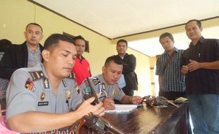 Tim Propam Periksa Senpi Jajaran Polres Karanganyar