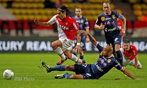 LIGUE 1: Gol Falcao Selamatkan Monaco dari Kekalahan