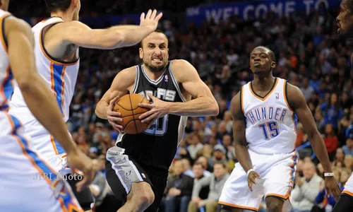 NBA 2013/2014 : Thunder Hentikan Laju Spurs