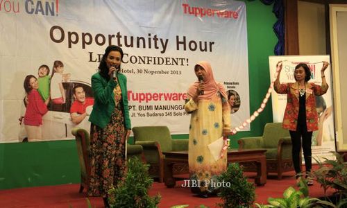 Tupperware Indonesia Konsen Pada Pengembangan Diri Bagi Wanita