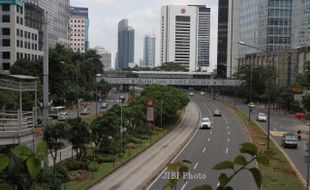 FOTO LIBUR NATAL : Jakarta Lenggang