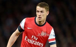 CEDERA PEMAIN : Tumbang, Aaron Ramsey Menepi 4 Pekan