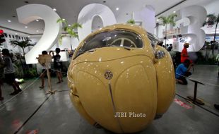 FOTO JOGJA VOLKSWAGEN FESTIVAL : Seni Instalasi VW Ikut Tampil