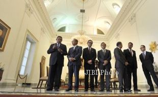 FOTO PRESIDEN SBY : Kunjungan Mantan PM Jepang