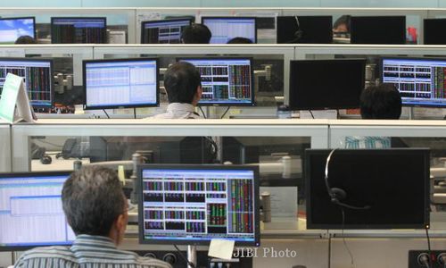 BURSA SAHAM : Diwarnai Ketidakpastian The Fed, IHSG Ditutup Turun Tipis