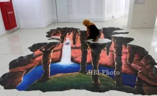 FOTO SOLO THE SPIRIT OF ILLUSIONS : Kawah Bermagma Muncul di IT Mall