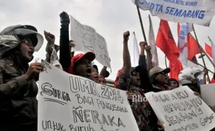 Tetapkan Upah Murah, Gubernur Jateng Janjikan Fasilitas Lengkap bagi Buruh