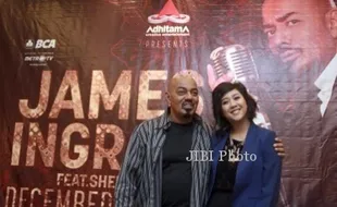 KONSER MUSIK : SHERINA MUNAF TEMANI JAMES INGRAM 