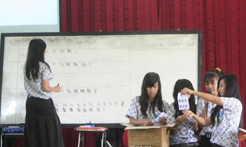 PENDIDIKAN KLATEN : SMAN 1 Klaten Gelar Pemilihan Ketua OSIS Lewat Online