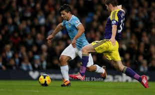 TRANSFER PEMAIN: Pellegrini Abaikan Rumor Aguero ke Madrid