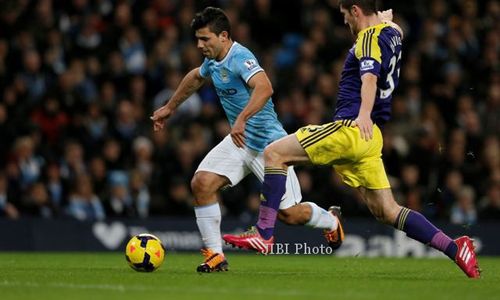 TRANSFER PEMAIN: Pellegrini Abaikan Rumor Aguero ke Madrid