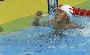 SEA GAMES XXVII : Lagi, Triady Fauzi Persembahkan Emas dari Kolam Renang