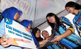 XL BAGIKAN KOMPUTER BANTUAN KE SMP