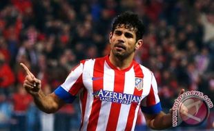 Berkat Costa, Atletico Madrid Menyalip Barcelona di Puncak Tahta