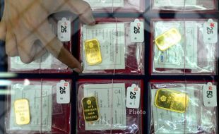  Harga Emas Antam Dipatok Naik 