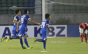 SEA GAMES 2013 : Serangan Balik Thailand Buat Timnas U-23 Tertinggal 0-1