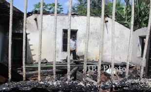 KEBAKARAN KLATEN : Ponpes Dilalap Api, Pakaian dan Buku Milik Santri Ludes 