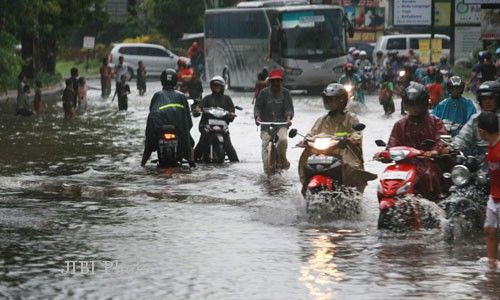 LALU LINTAS JOGJA : Awas, Ada 25 Lokasi di Jogja Rawan Genangan saat Musim Hujan