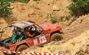 Offroader Gunungkidul Gondol Piala Kejurnas