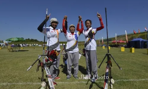 PEROLEHAN MEDALI SEA GAMES XXVII : Panahan Tambah Emas, Indonesia Geser Myanmar