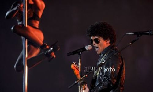 KONSER MUSIK : Bruno Mars Manggung di Jakarta Maret 2014