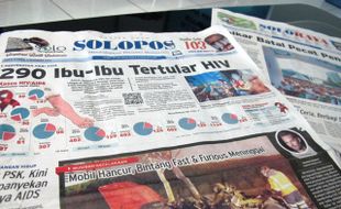  SOLOPOS HARI INI : 290 Ibu Rumah Tangga Tertular HIV, Eksploitasi Air & Konflik Parpol