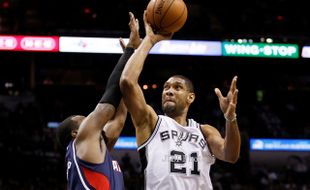 NBA 2013-2014 : Duncan Heroik, Spurs Taklukan Hawks 102-100