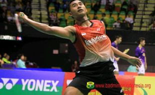 MALAYSIA OPEN SUPERSERIES PREMIER 2014 : Tommy Melaju, Hayom Terhenti