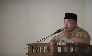  PBB SUKOHARJO : Bupati Targetkan 100 Persen dari Potensi PBB