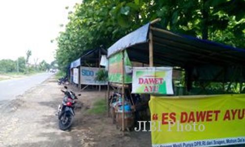 2 Warung Liar di Sragen Dikukut