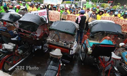 Pengemudi Bentor Mengadu ke Pemkot Jogja, Ini Jawaban Wawali