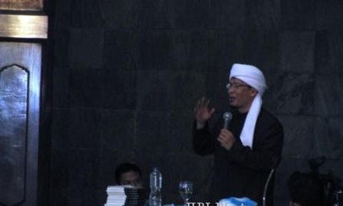 PILPRES 2014 : Pesan Aa Gym ke Hatta: Takut Kepada Allah, Jangan CCTV dan KPK Saja