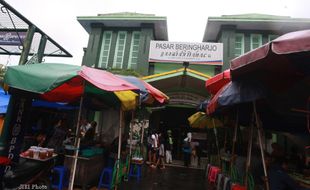 Pengunjung Pasar Tradisional di Jogja Terus Meningkat