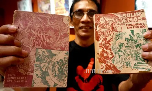 FOTO BUKU CERSIL KHO PING HOO :  40 Karya Ilustrasi Cersil Kho Ping Hoo