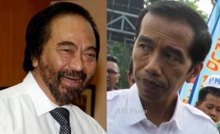 PEMILU 2014 : Survei: Surya Paloh dan Jokowi Tokoh Perubahan