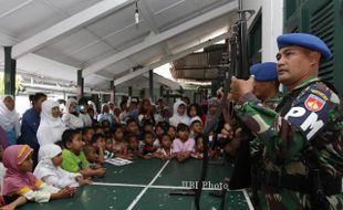 FOTO MARKAS PM : Pengenalan Profesi TNI dan Kesatuan PM 