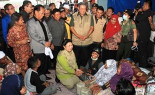 GUNUNG SINABUNG MELETUS : Warga Sinabung Berduka, Ini Ungkapan Presiden SBY