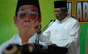 HAUL GUS DUR : SBY Mengaku Lanjutkan 5 Cita-Cita Gus Dur   