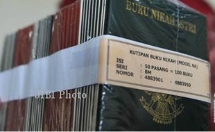 Ribuan Pasangan di Gunungkidul Belum Punya Buku Nikah