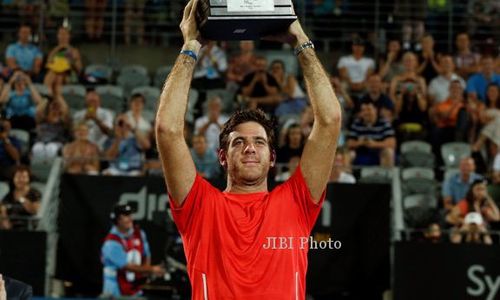 SYDNEY INTERNATIONAL 2014 : Permalukan Tomic, Del Potro Raih Juara